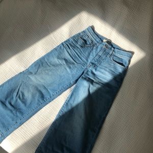 Madewell Wide Crop Jeans